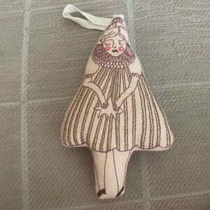 Skippy Cotton Wishing Girl Ornament